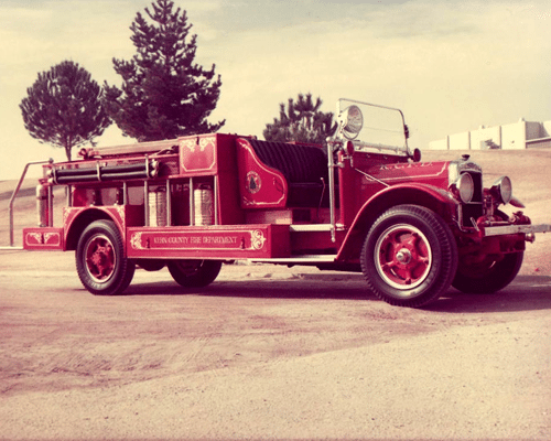 1929 Moreland vintage fire engine